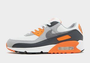 Nike Air Max 90, Summit White/Safety Orange/Dark Smoke Grey/Smoke Grey