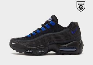 Nike Air Max 95 Junior, Black/Wolf Grey/White/Game Royal