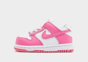 Nike Dunk Low Infant, White/Pink/Laser Fuchsia