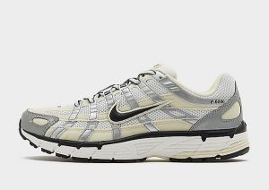 Nike P-6000 Donna, Coconut Milk/Summit White/Metallic Silver/Black