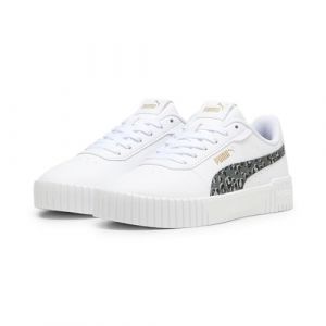 PUMA Sneakers Carina 2.0 Animal Update da ragazzi PUMA White-Mineral Gray-PUMA Gold 37.5 EU