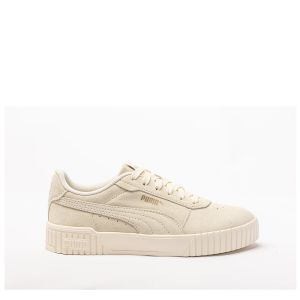 Puma Baskets In Pelle Carina 2.0 Beige Donna Taglie 39