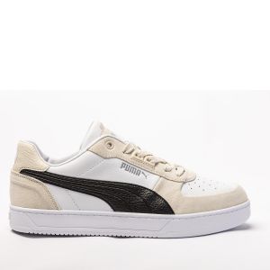 Puma Sneakers Pelle Caven 2.0 Lux Bianco Uomo Taglie 46