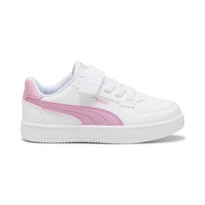 Puma Caven 2.0 AC+PS White/Pink da Bambina