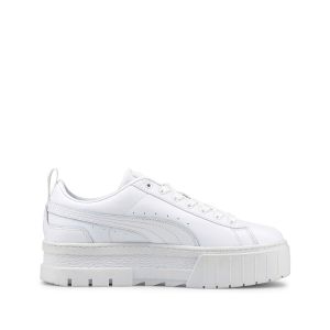 Puma Baskets In Pelle Mayze Classic Bianco Donna Taglie 37