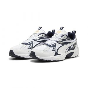 PUMA Sneaker Milenio Tech 38 Club Navy White Silver Blue Metallic