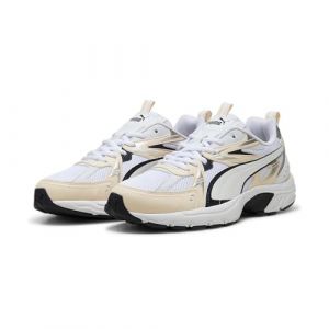 PUMA Sneaker Milenio Tech 37 White Rosebay Silver Club Navy Pink Metallic