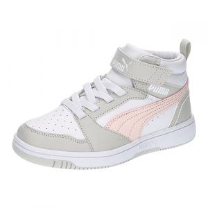 PUMA Unisex Sneakers Rebound V6 Mid da bambini