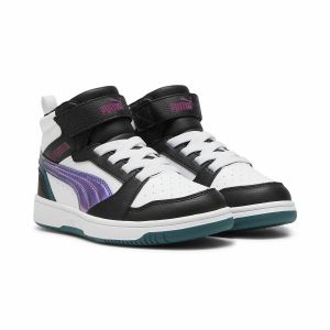 Puma Sneakers Rebound V6 Mid Bouncy Bianco Bambina Taglie 35