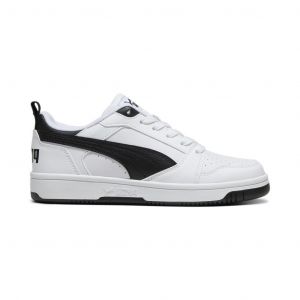 Puma Rebound V6 Low Junior White/Black