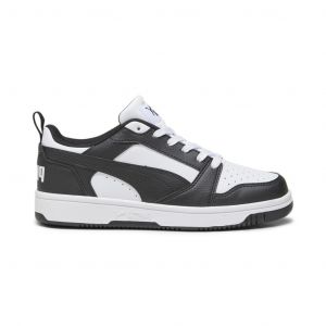 Puma Rebound V6 Low Junior Black/White