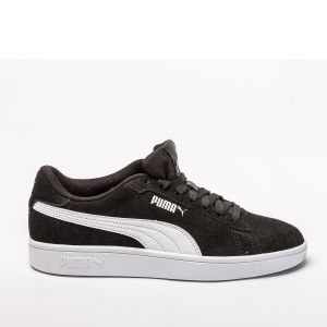 Puma Sneakers Pelle Scamosciata Smash 3.0 Nero Bambina Taglie 39