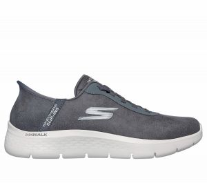 Skechers Sneakers Slip-ins Go Walk Flex Smooth Motion Grigio Uomo Taglie 42