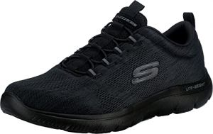 Skechers 232186 Summits LOUVIN Scarpa Sport Uomo Comoda Slip-ON BBK 45.5