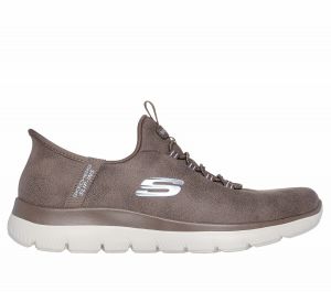 Skechers Sneakers Slip-ins: Summits - Unknown Trail Marrone Donna Taglie 40