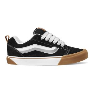 Vans Sneakers Pelle Knu Skool Nero Uomo Taglie 37