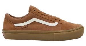 Vans skate old skool shoes brown gum