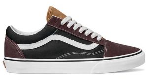 Scarpe vans old skool color block black brown