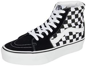 Vans SK8-Hi Platform 2.0 Scarpe Sportive Nero/Bianco EU37 Pelle