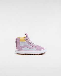 VANS Scarpe Bambino/a Mte Sk8-hi Con Zip (1-4 Anni) (multi/true Whit) Toddler Multicolour, Taglia 26.5