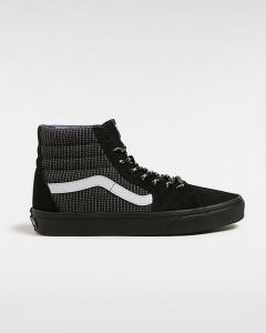 VANS Scarpe Sk8-hi (black/black) Unisex Nero, Taglia 47