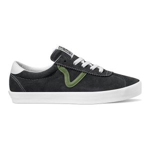 Vans Sneakers Pelle Sport Low Grigio Uomo Taglie 40