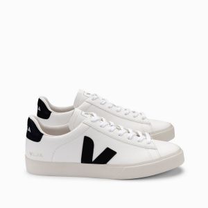 Veja Sneakers In Pelle Campo Bianco Donna Taglie 46