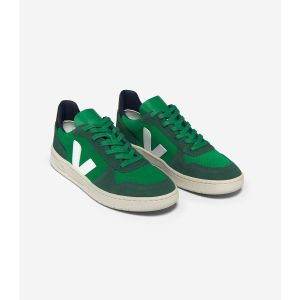 Veja Sneakers V-10 Verde Uomo Taglie 43