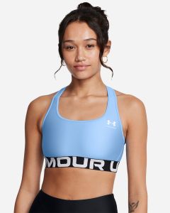 Under Armour Heatgear Mid Branded W - Bra Training - Donna