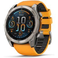  Fenix 8 Amoled 51 mm Grigio Arancio 