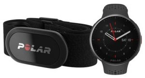 Polar pacer pro gps watch carbon grey   h10 heart rate belt