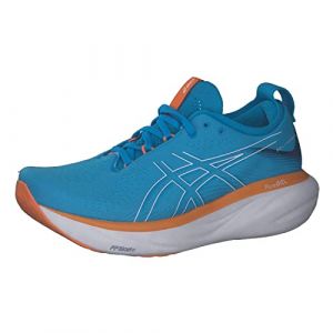 ASICS Nimbus 25 Scarpa Running da Strada per Uomo Azzurro Bianco 42 EU