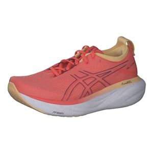 ASICS Nimbus 25 Scarpa Running da Strada per Donna Arancione Bianco 37 EU