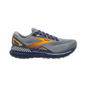 Scarpe Brooks Adrenaline GTS 23 Grigio Arancione AW24