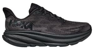 Hoka One One Clifton 9 Wide - uomo - nero