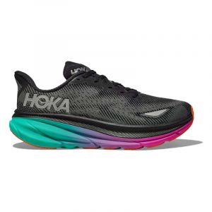 Scarpe trail running Hoka One One Clifton 9 GTX W (Colore: Black-Electric Aqua, Taglia: 40)