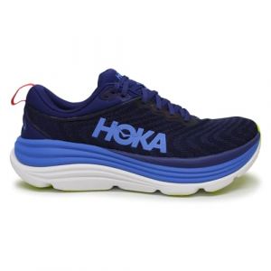 HOKA Gaviota 5 Scarpe da Running Uomo Blu Bianco