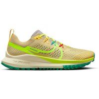  React Pegasus Trail 4 Team Oro Lime Beige - Scarpe Trail Running Donna 