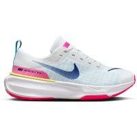  Zoomx Invincible Run 3 Bianco Deep Blu Blue - Scarpe Running Donna 