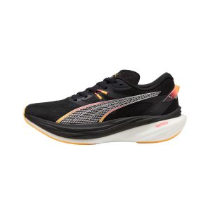 Scarpe Puma Deviate Nitro 3 Nere Arancioni AW24