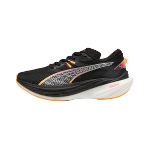 Scarpe Puma Deviate Nitro 3 Nero Arancione AW24 Donna