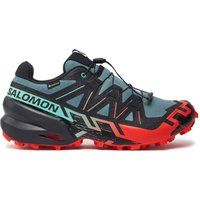  Speedcross 6 GORE-TEX Grigio Rosso - Scarpe Trail Running Uomo 