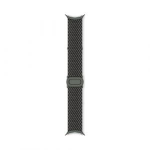 Cinturino in tessuto per Google Pixel Watch - Compatibile solo con Pixel Watch 3 da 45 mm - Verde mimetico