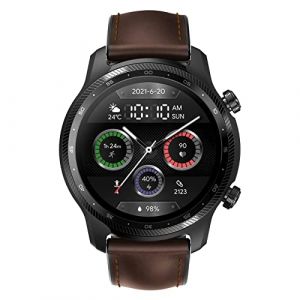 TicWatch Pro 3 Ultra 4G/LTE Smartwatch Connessione cellulare Qualcomm WH11013 e Mobvoi Dual Processor System Wear OS for Men Ossigeno Nel Sangue (funzione LTE non disponibile in Italia)