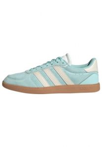 adidas Women Breaknet Sleek Shoes Leather Upper Turquoise 6.5