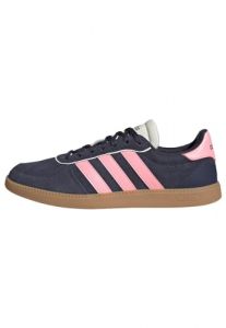 adidas Women Breaknet Sleek Shoes Leather Upper Blue 5