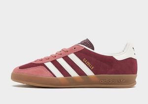 adidas Originals Gazelle Indoor, Maroon / Cloud White / Preloved Crimson