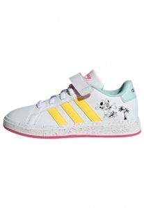 adidas Kids Grand Court x Disney Shoes Kids Synthetics Upper White 13.5K