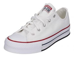 Converse Chuck Taylor all Stars Eva Junior White Trainers-UK 12 Kids/EU 30