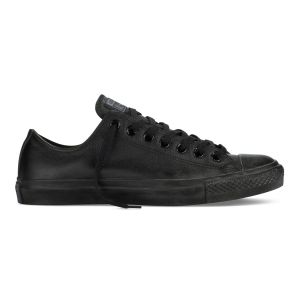 Converse Chuck Taylor All Star Mono Pelle Ox Nero Uomo Taglie 39 1/2